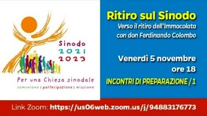Ritiro Sinodo 01
