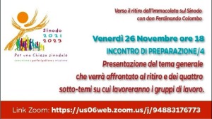 Ritiro Sinodo 04